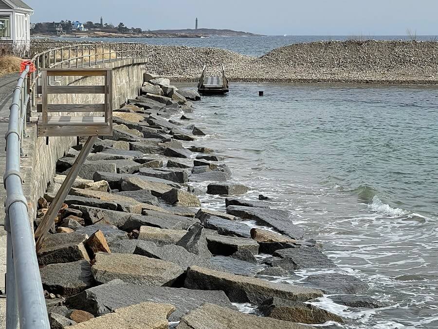 TownGreen's field trip to Long Beach during an astronomical high tide on Monday, February20, 2023