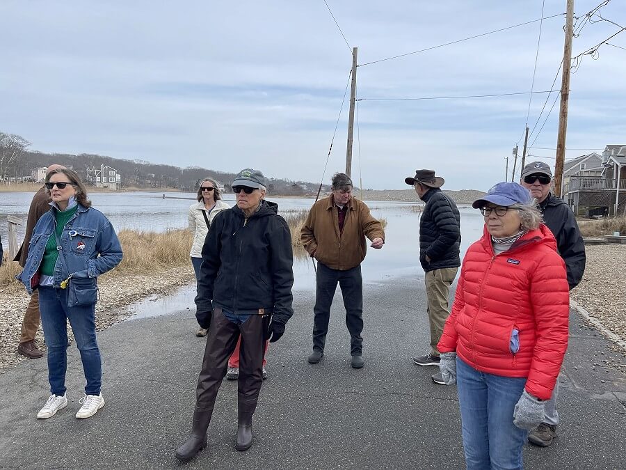 TownGreen's field trip to Long Beach during an astronomical high tide on Monday, February20, 2023