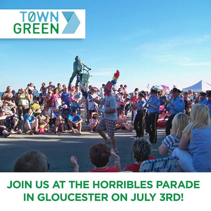 March for Climate with TownGreen in the Gloucester and Rockport 4th of July Parades