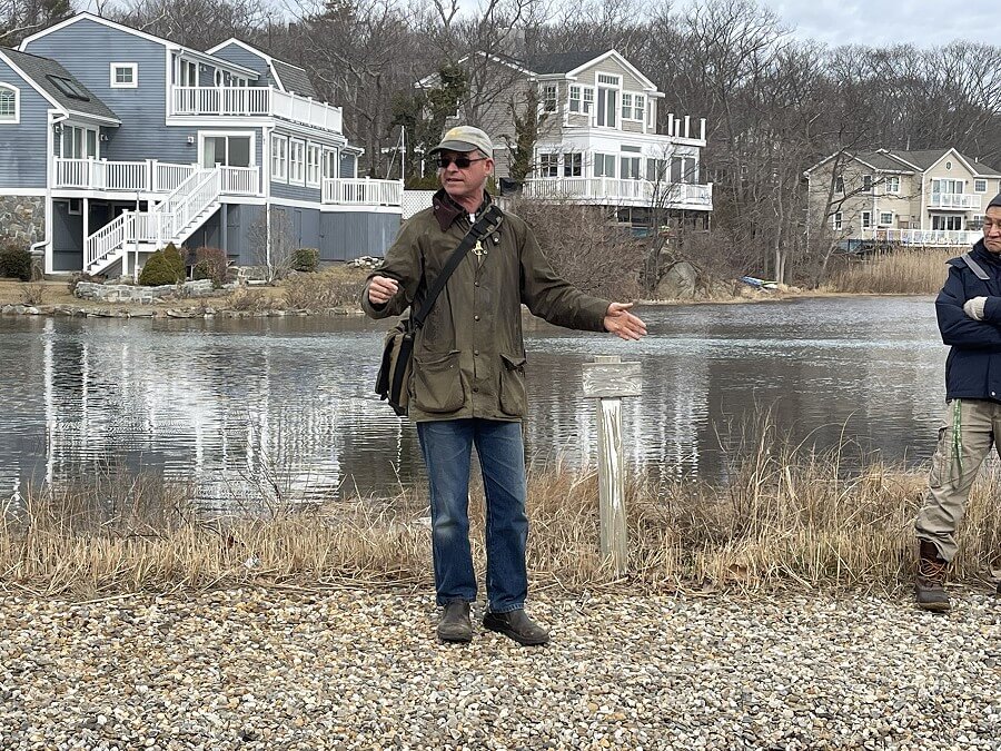 TownGreen's field trip to Long Beach during an astronomical high tide on Monday, February20, 2023